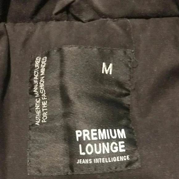 Black Premium Lounge  Mens Jacket - Picture 5 of 9